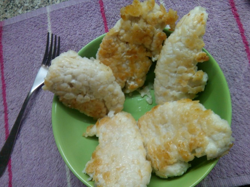 Кукурузные хлопья для стрипсов не ладкие