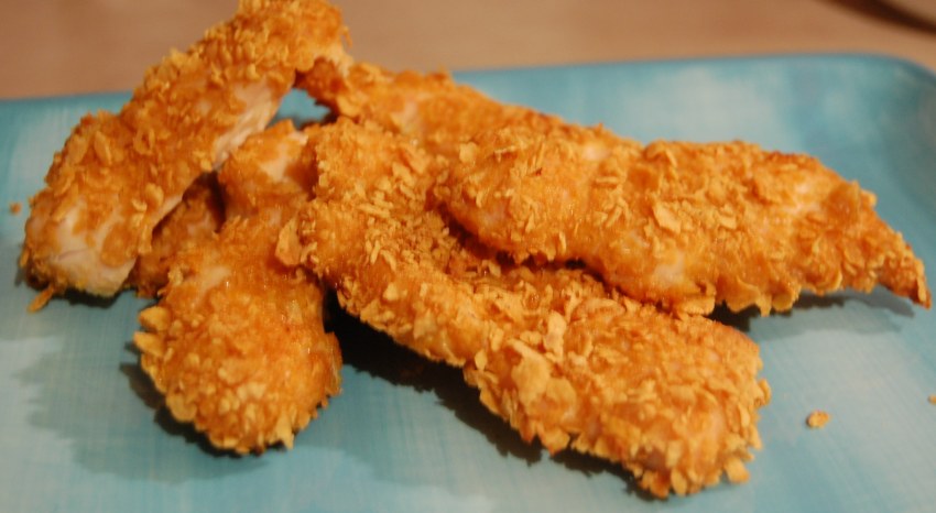 Курица с хлопьями
