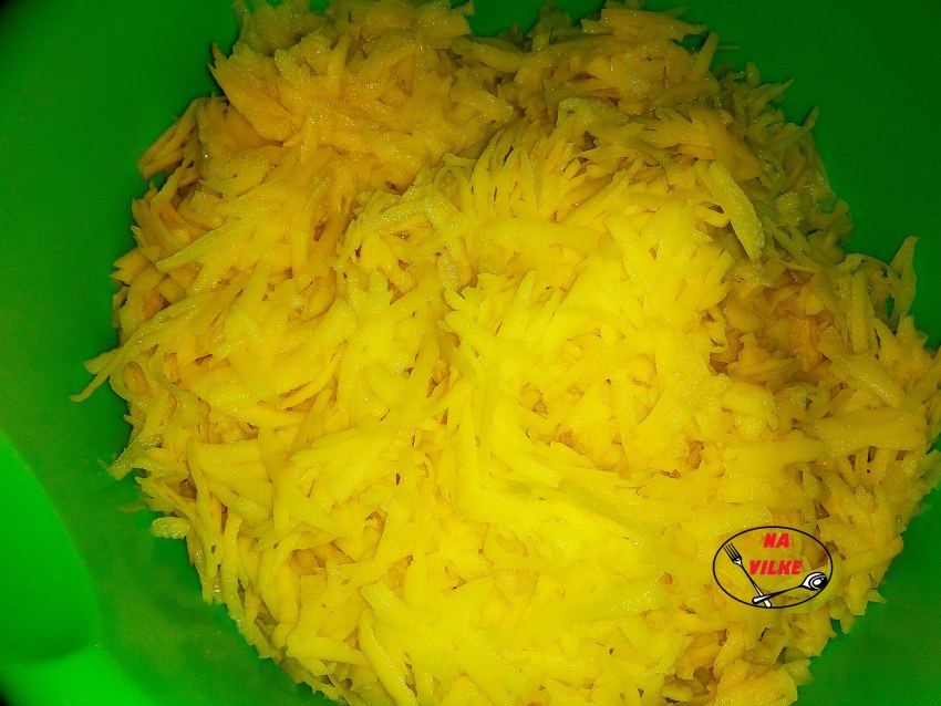 Драники на крупной терке