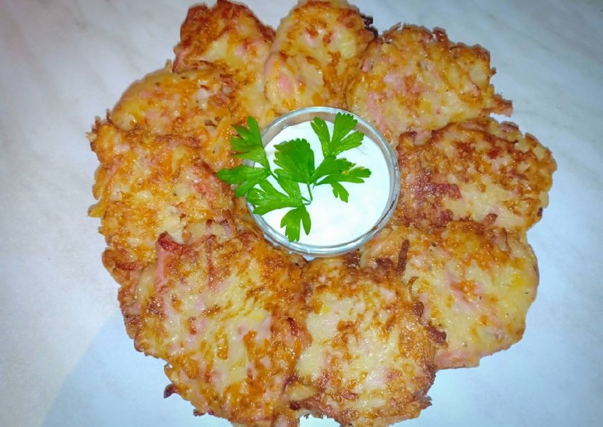 Драники с сыром