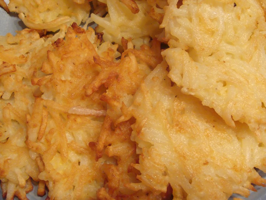 Натертый картофель