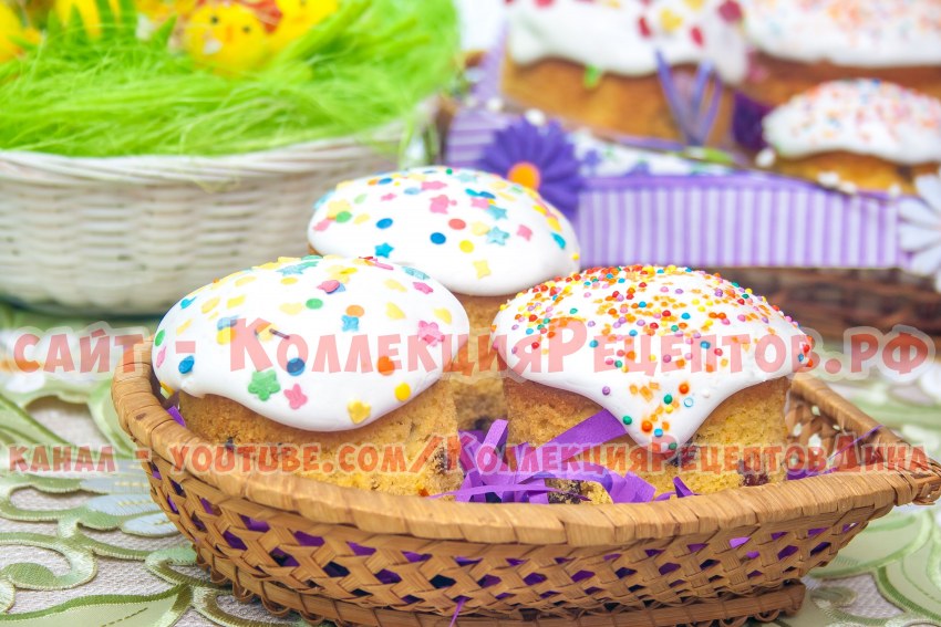 Глазурь для кулича