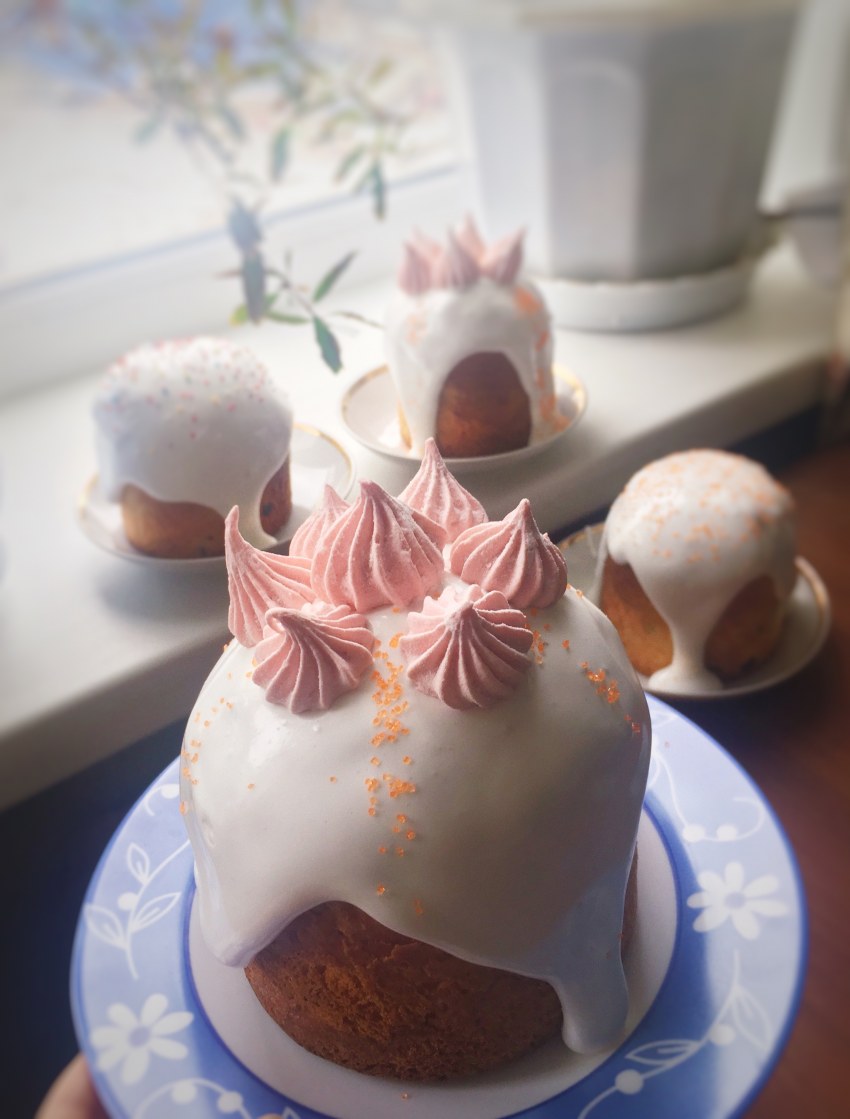 Украшения для кулича из сахарной глазури