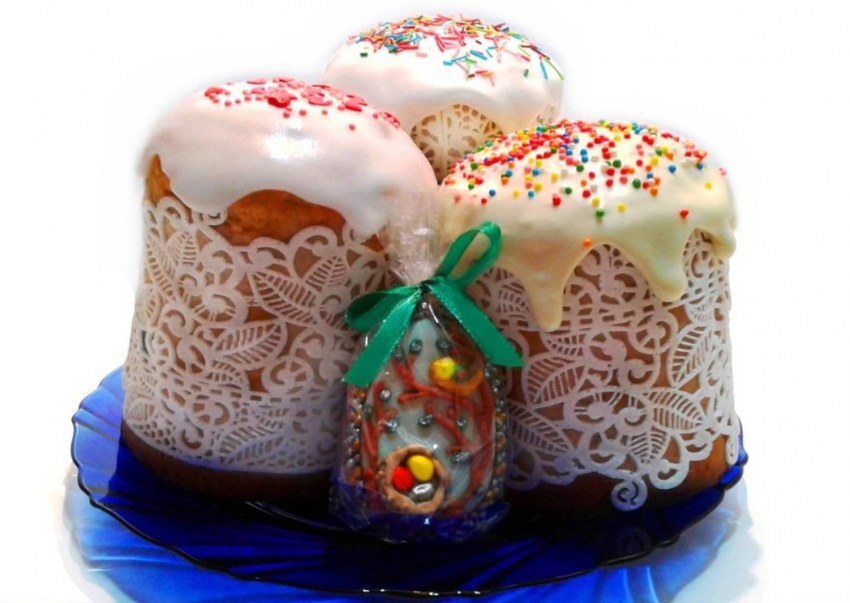 Помадка для кулича