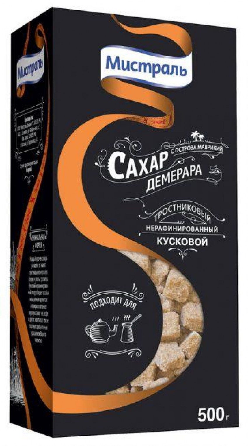 Сахар Мистраль Демерара 500г