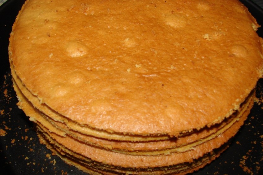 Коржи для медовика