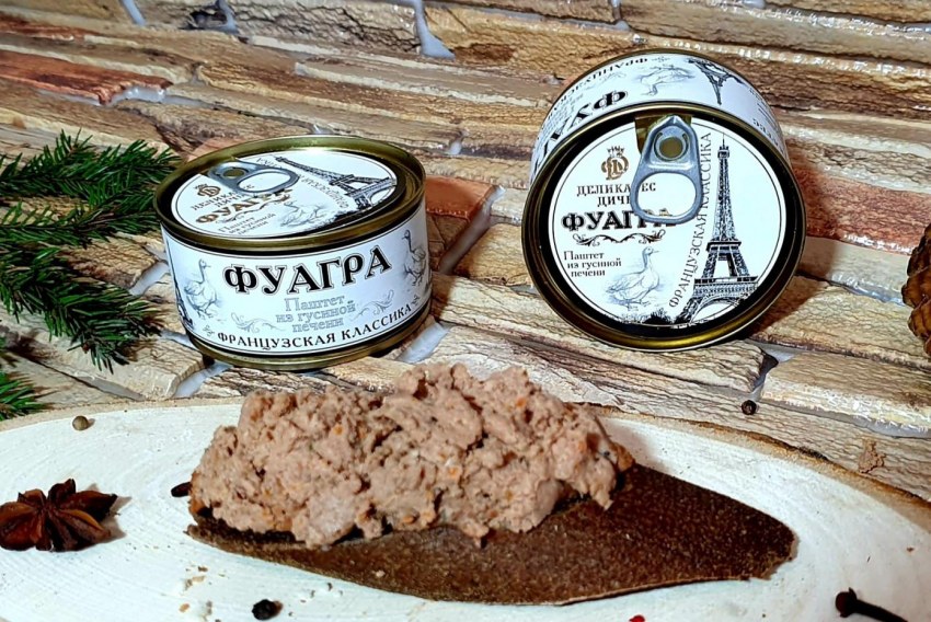 Паштет из куриной печени в ресторане