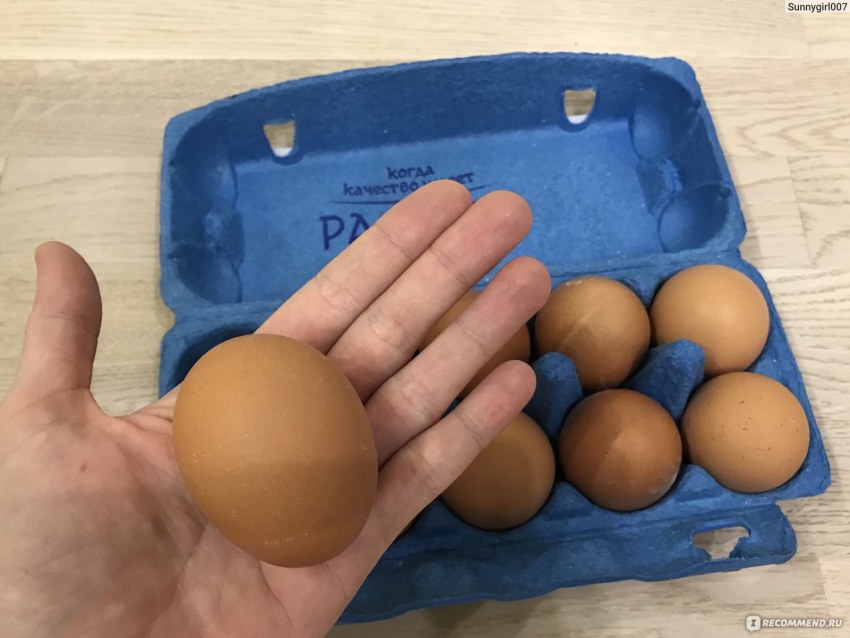 Форма куриного яйца