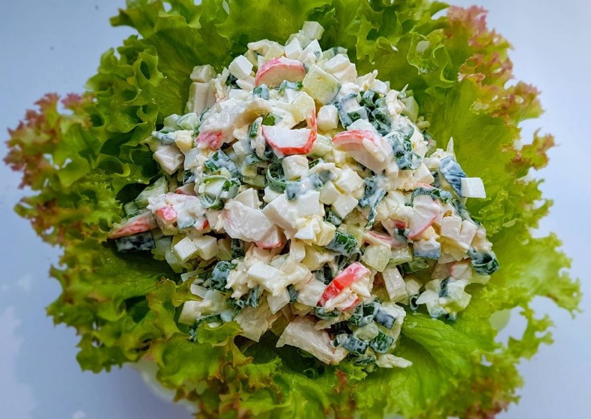 Салат крабовый
