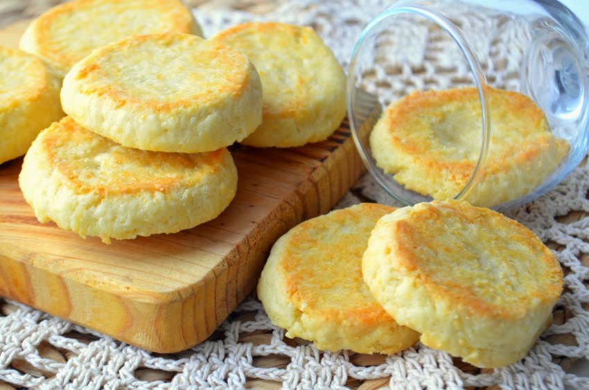 Печенье из творога с сыром