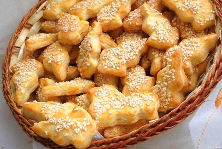 Сырное печенье