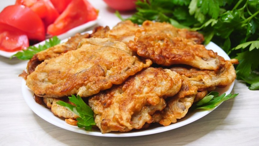 Отбивные в картофельном кляре