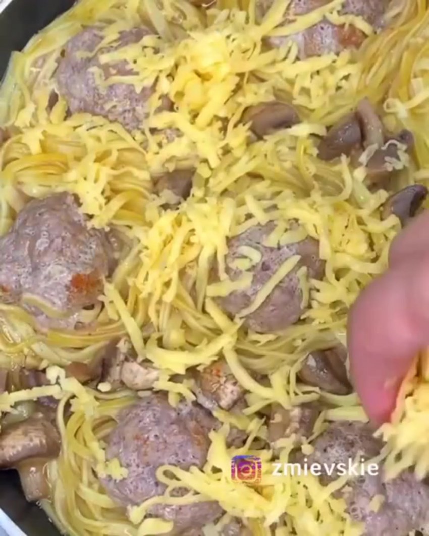 Гнезда с фаршем видео