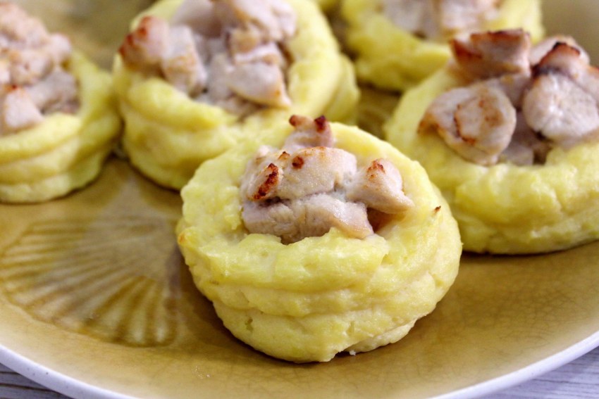 Картофельные гнездышки