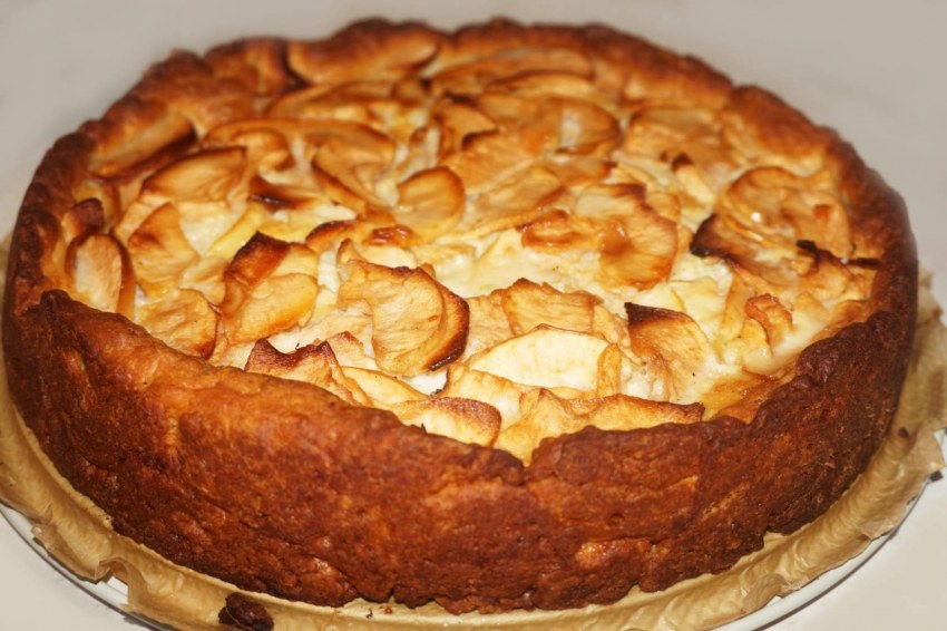 Пирог с грецкими орехами