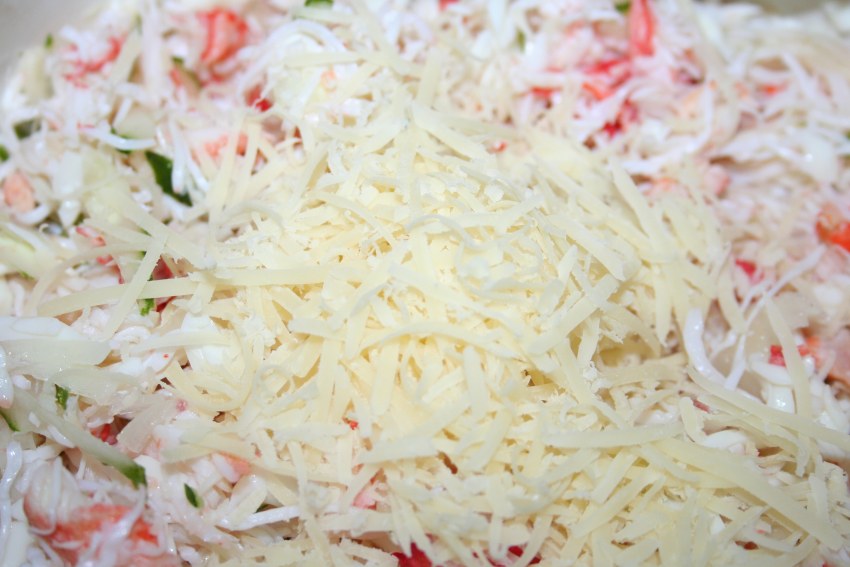 Пекинская капуста с крабовыми палочками