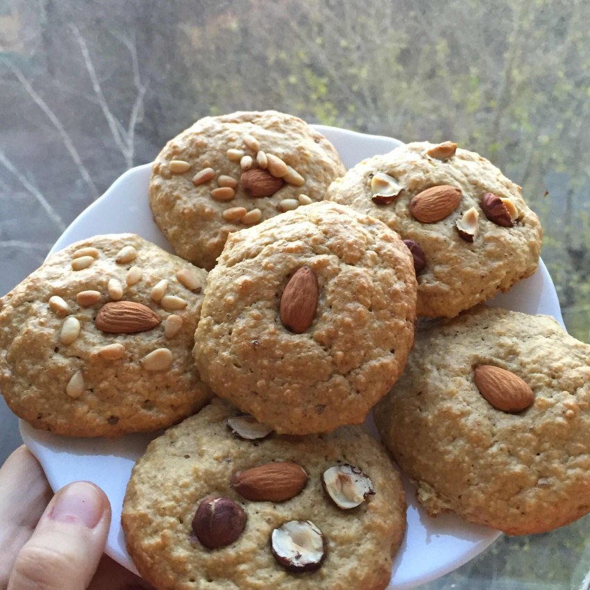 Овсяное печенье с бананом без муки
