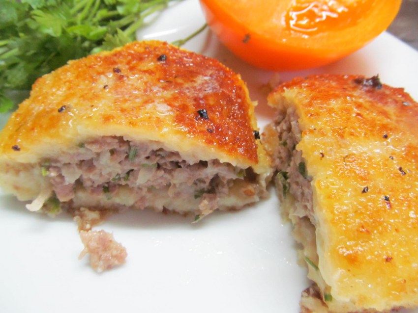Зразы картофельные с фар