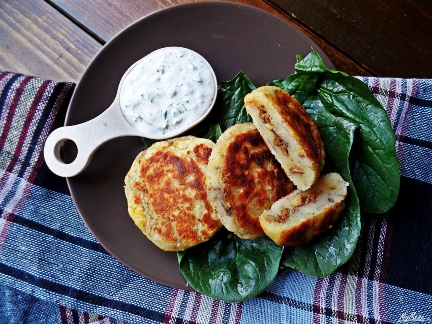 Зразы картофельные с мясом