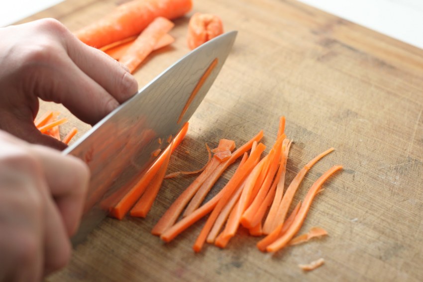 Julienne нарезка моркови