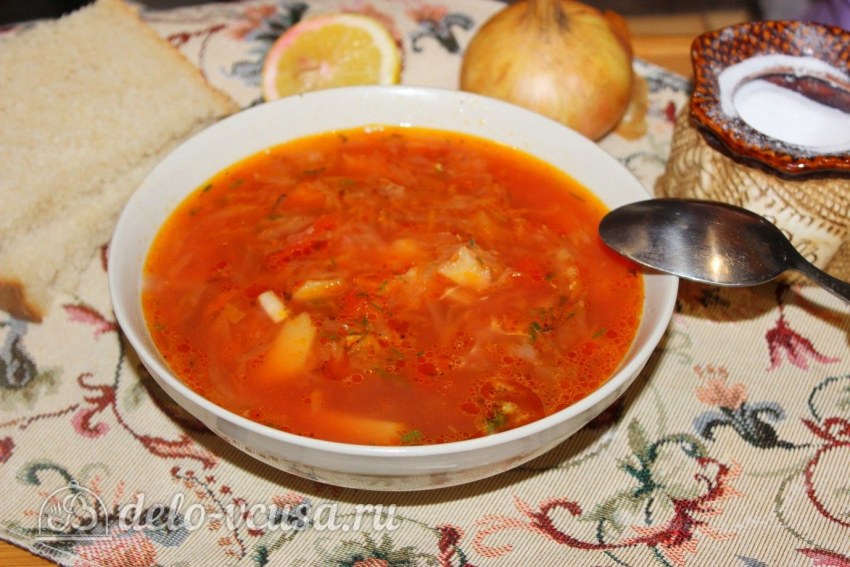 Гуцульский борщ