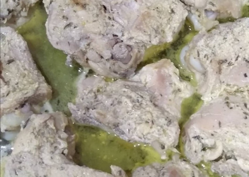Курица в сырном соусе