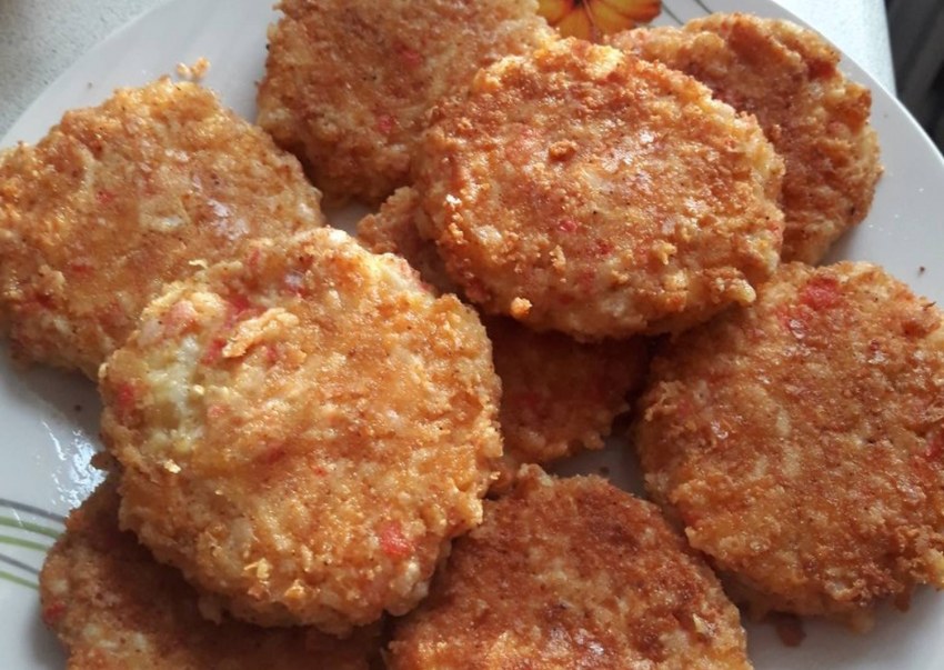 Крабовые палочки котлетки
