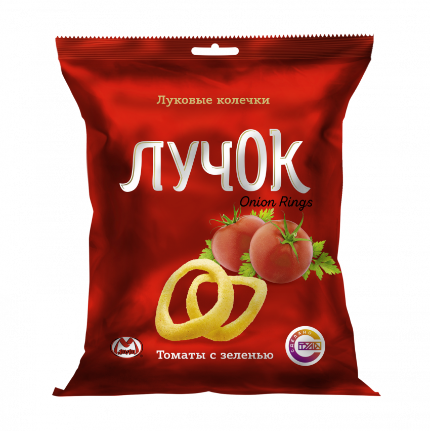 Луковые кольца острые чипсы