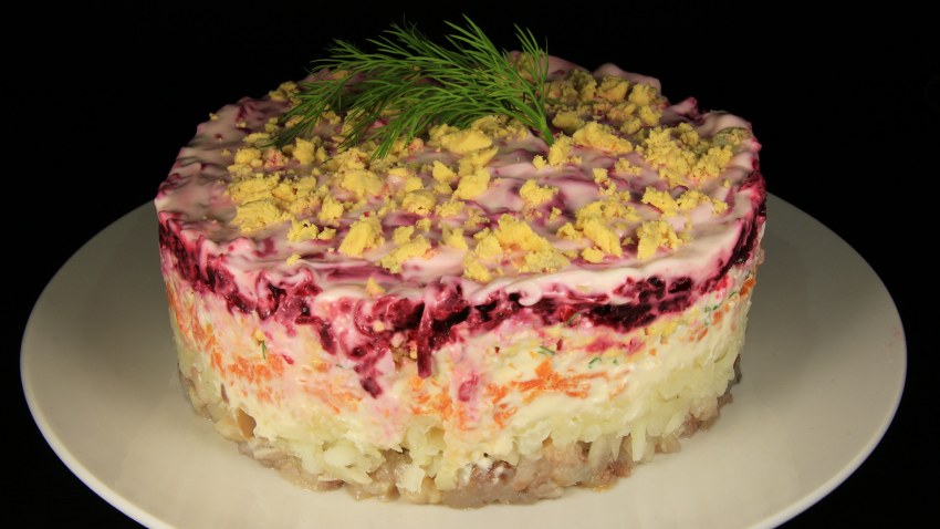 Сельдь под шубой классический