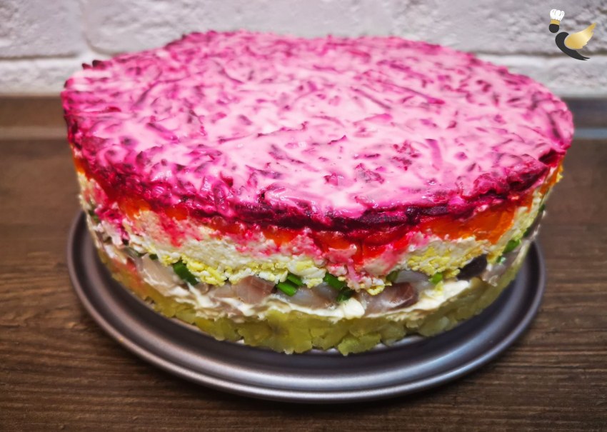 Сельдь под шубой классический