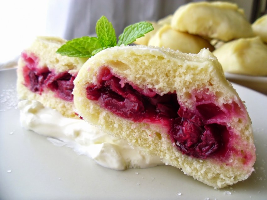 Домашние вареники с картошкой и грибами