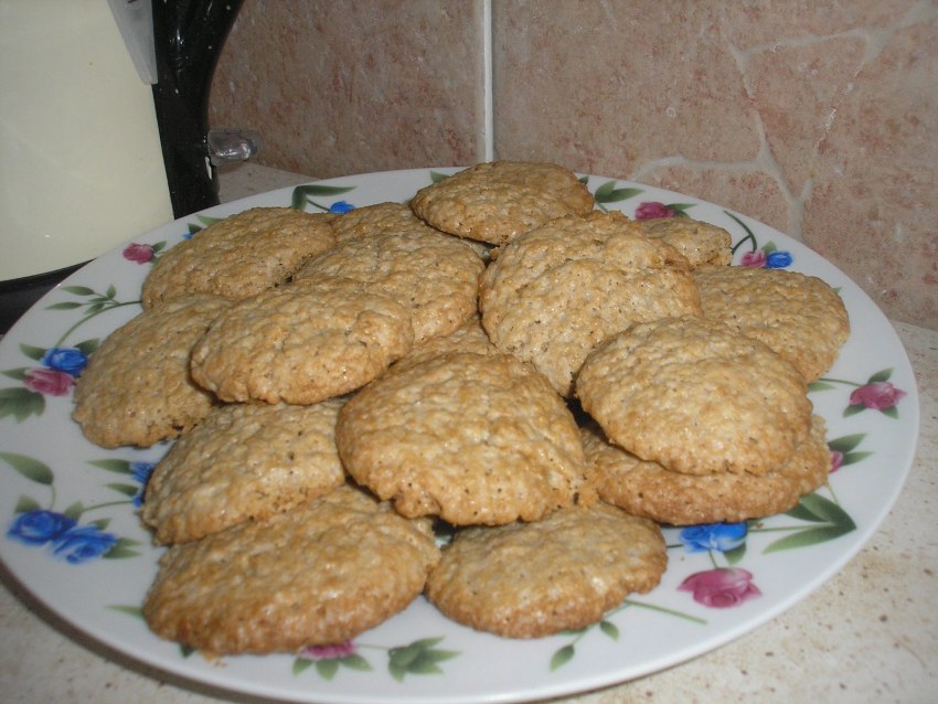 Печенье с карамелью