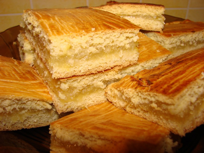 Лимонник пирог из песочного