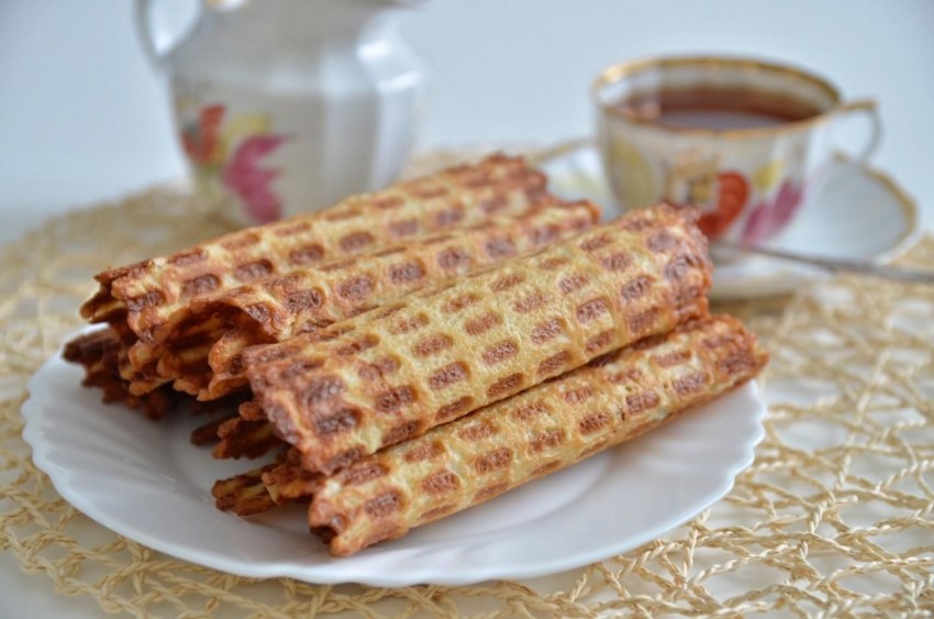 Сметанные вафли