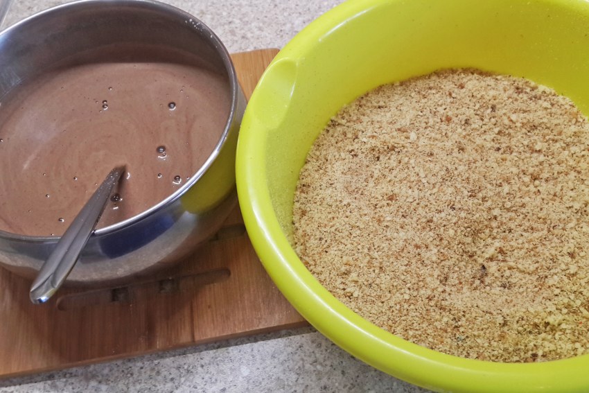Белая Сухарная панировка