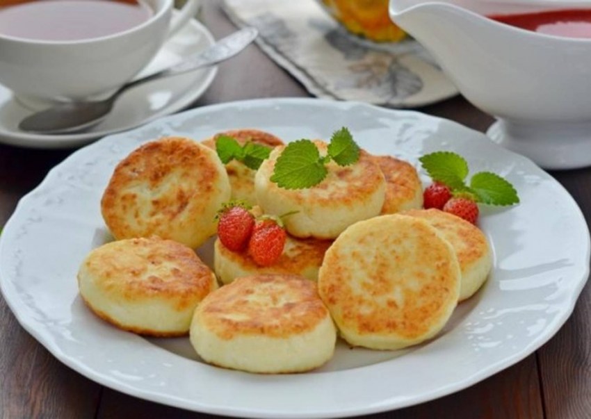 Сырники с манкой