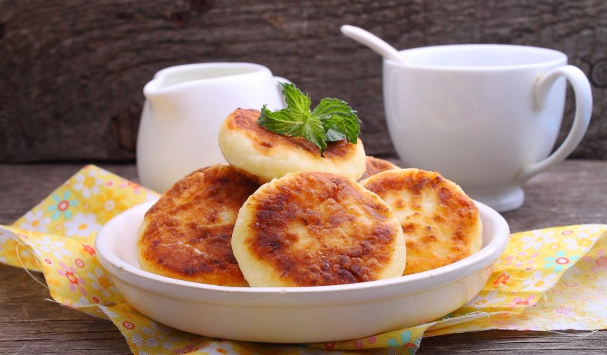 Пышные сырники