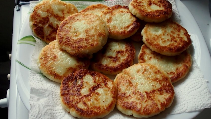 Мини сырники из творога
