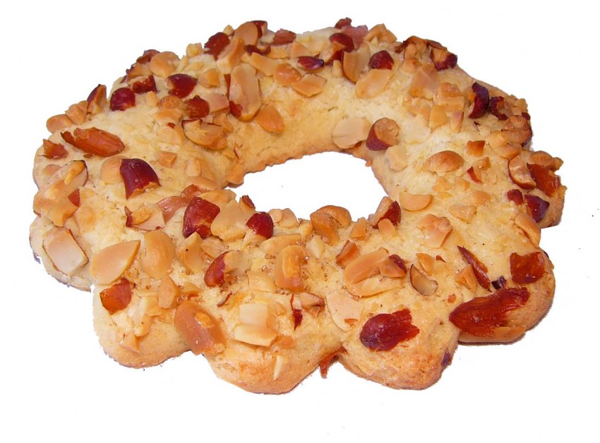 Песочные кольца с арахисом