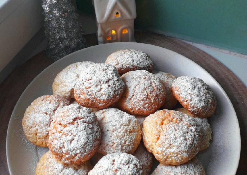 Печенье с кокосовой стружкой