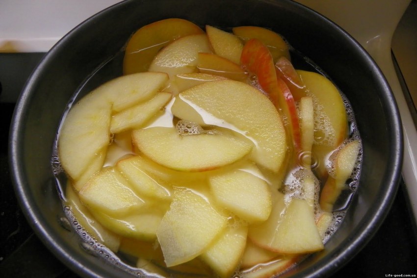 Яблочный компот из свежих яблок