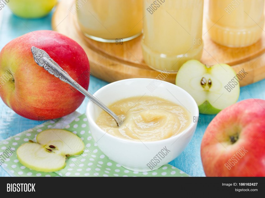 Яблочное пюре