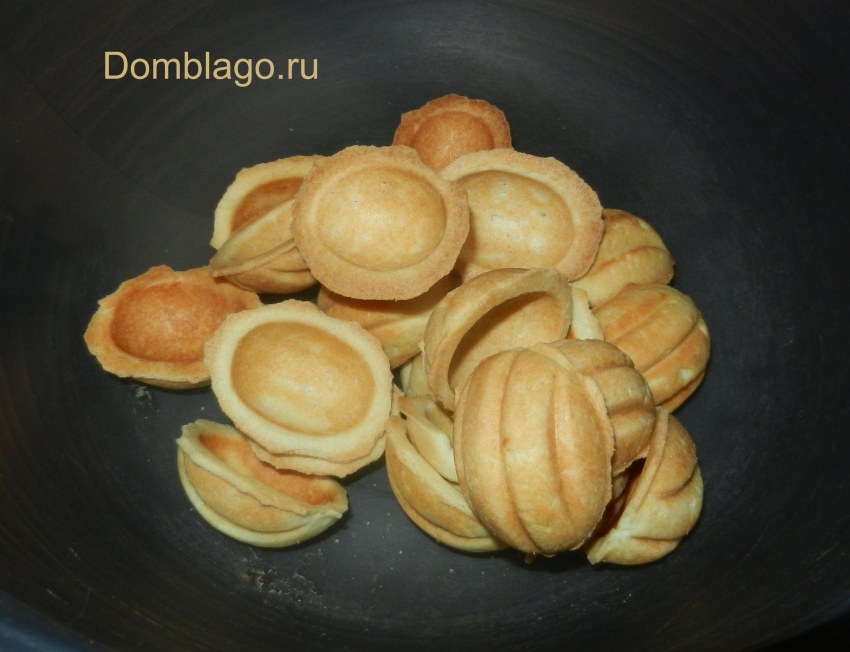 Тесто для печенья орешки