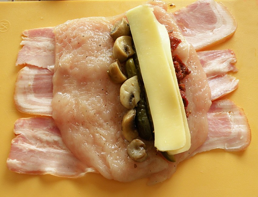 Куриная грудка с сыром внутри