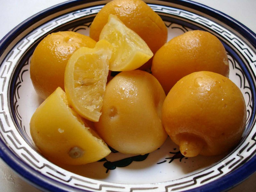 Маринованные лимоны