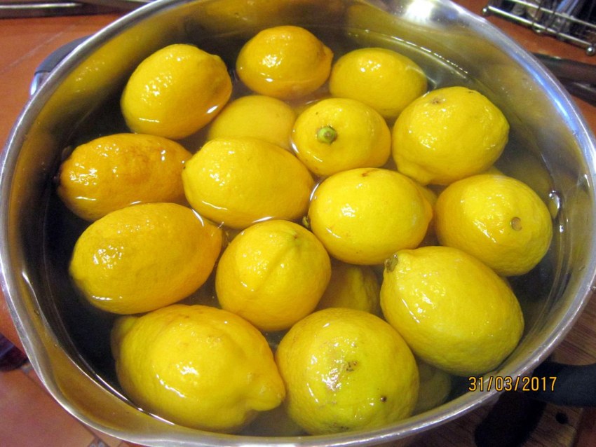 Марокканские солёные лимоны