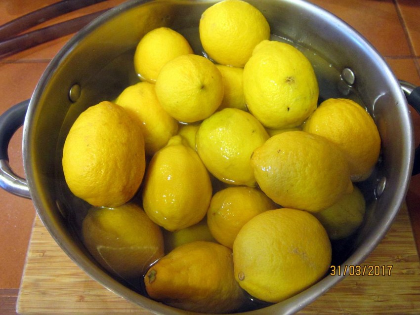 Марокканские солёные лимоны