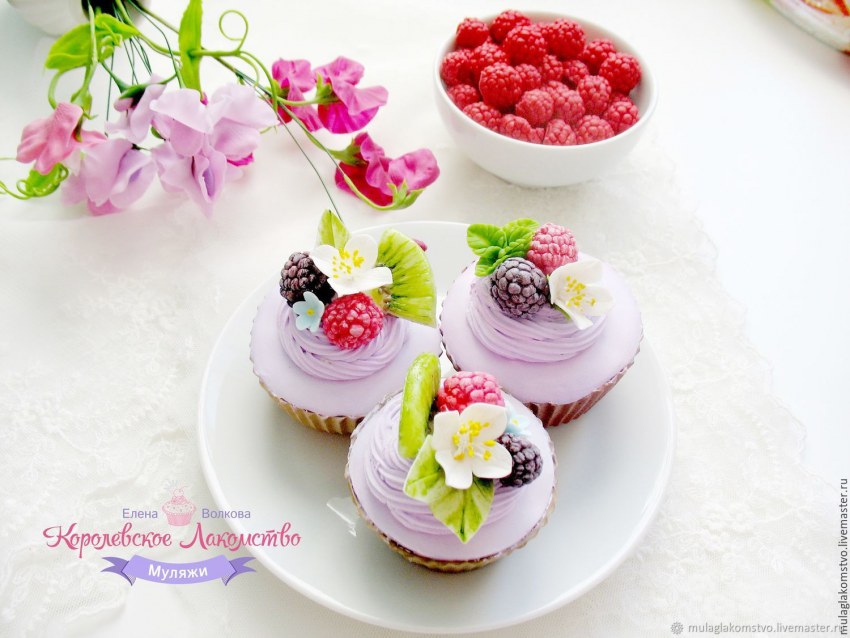 Ванильные капкейки