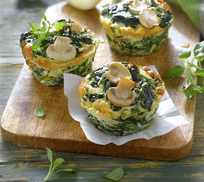 Закуска с шампиньонами