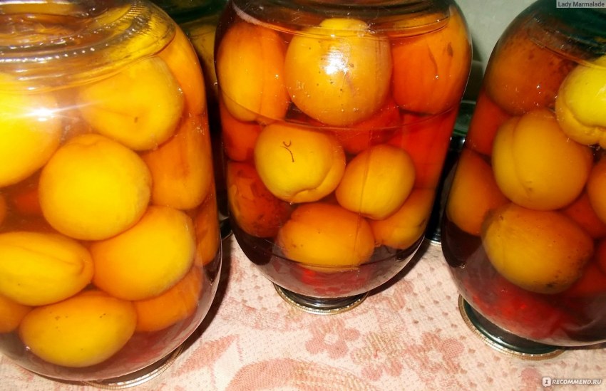 Компот из персиков